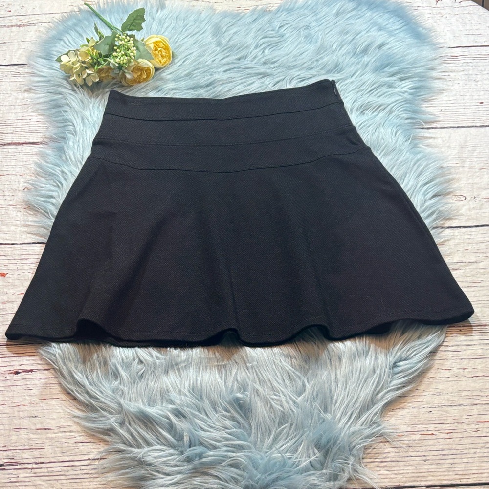 Athleta Ponte Twill Skirt in Skyrose Black sz 2